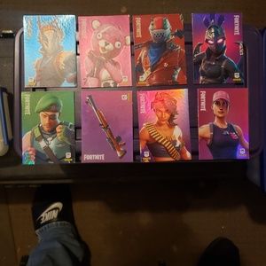 Holofoil FORTNITE trading cards